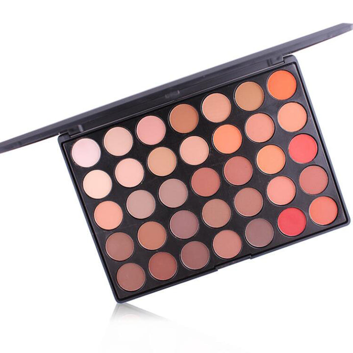 New 35 Colors of Shimmer Matte Shadow Eyeshadow Palette - The Palette B