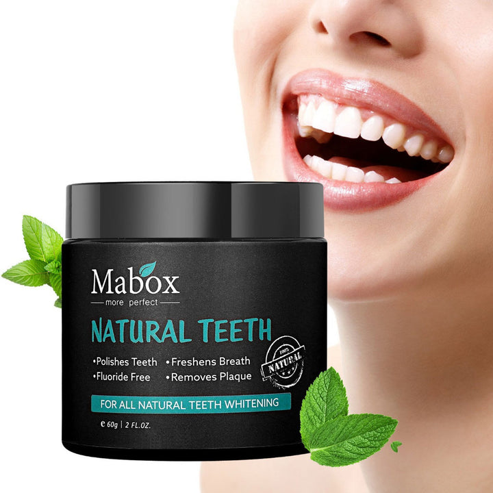 Bamboo charcoal tooth powder