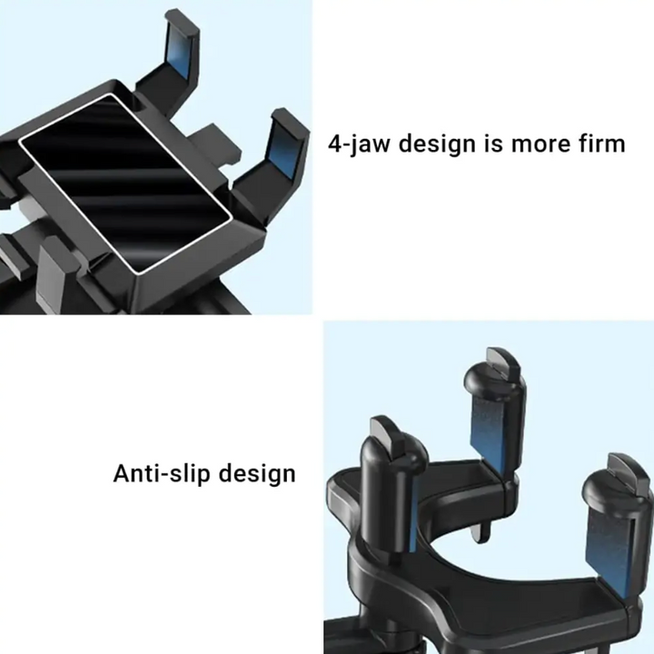 Soporte giratorio para coche para teléfono inteligente de 360°